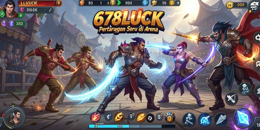 Gameplay intens di <strong>678LUCK</strong> dengan pertarungan seru antar karakter.