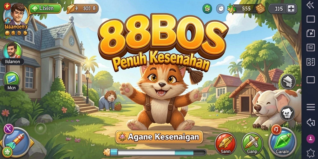 Tangkapan layar 88BOS menampilkan gameplay Idle yang menarik.