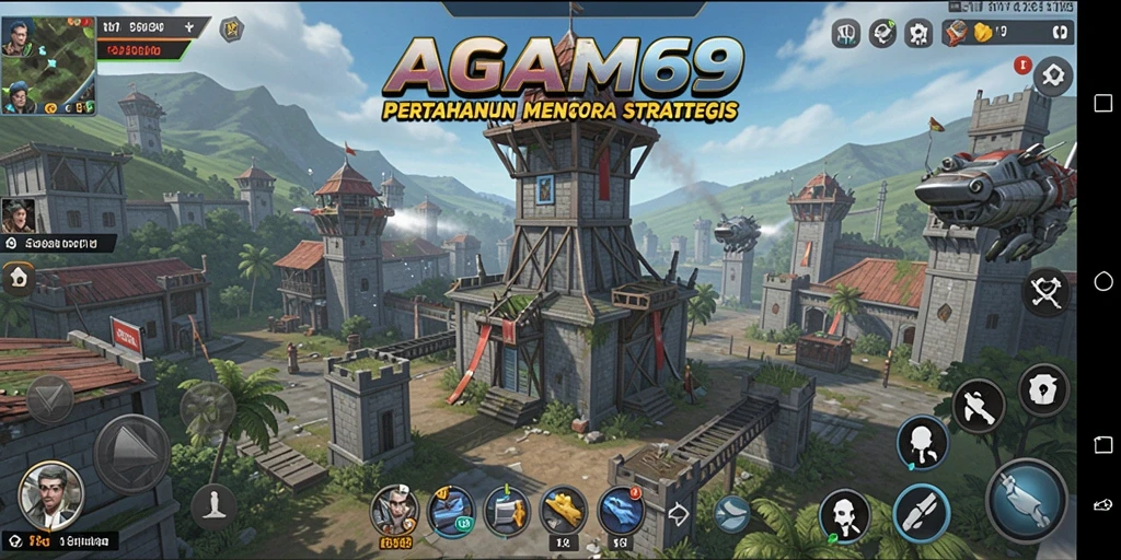 Gameplay menara pertahanan yang mengasyikkan di AGAM69.