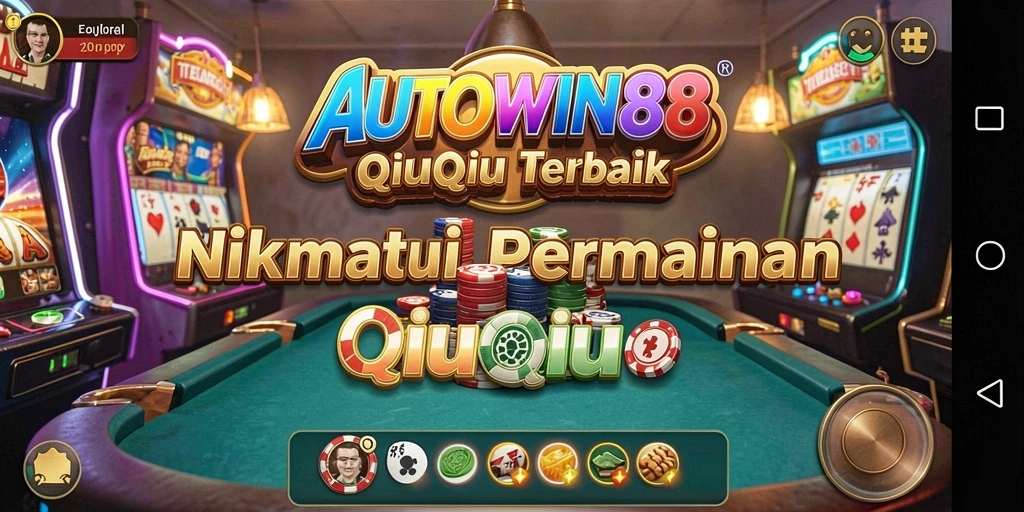 Tampilan gameplay QiuQiu yang menegangkan di AUTOWIN88.