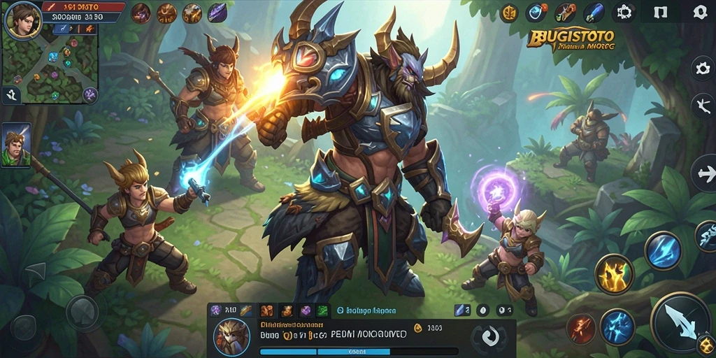 Tampilan menakjubkan dari gameplay petualangan MMORPG BUGISTOTO.
