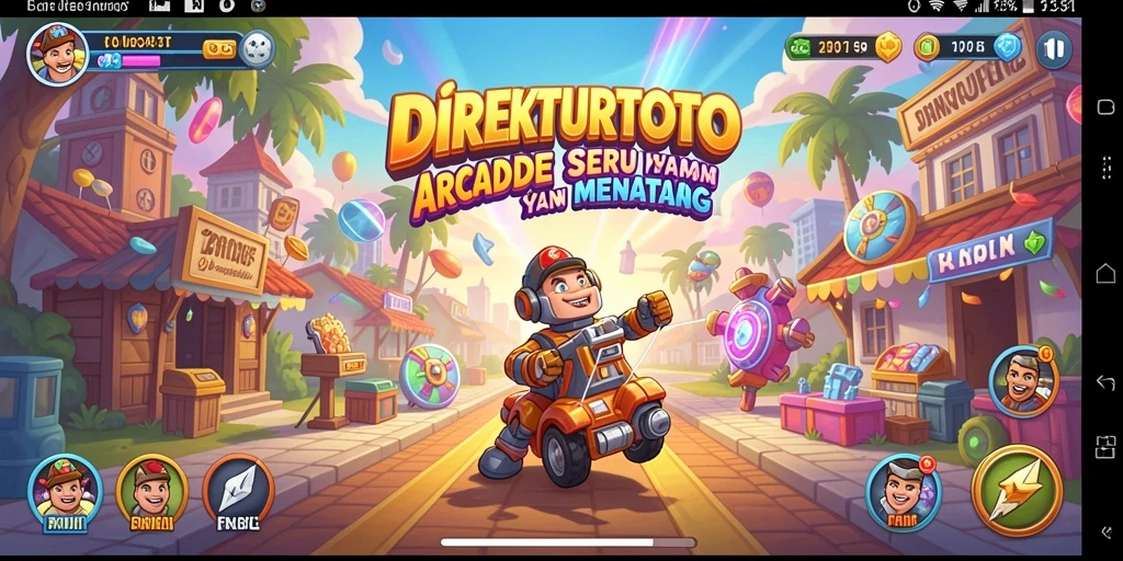 Tampilan seru dari gameplay DIREKTURTOTO yang penuh tantangan.