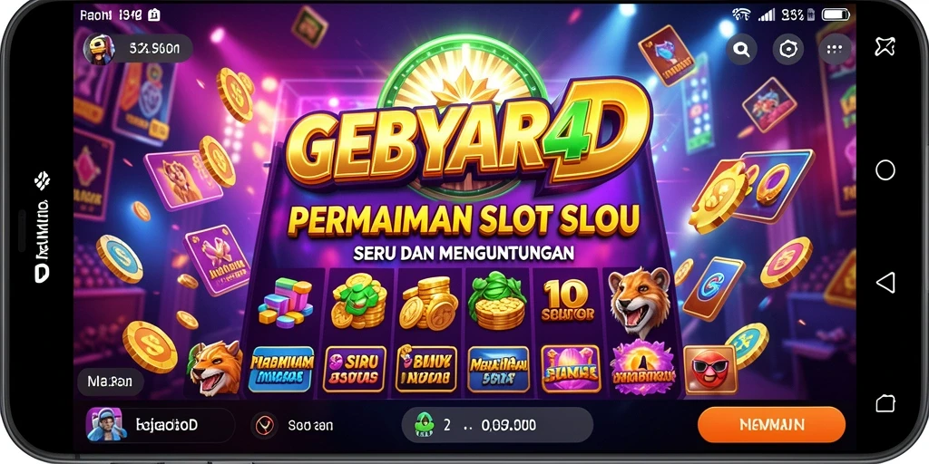 Screenshot gameplay yang menunjukkan keseruan bermain Slot di GEBYAR4D.
