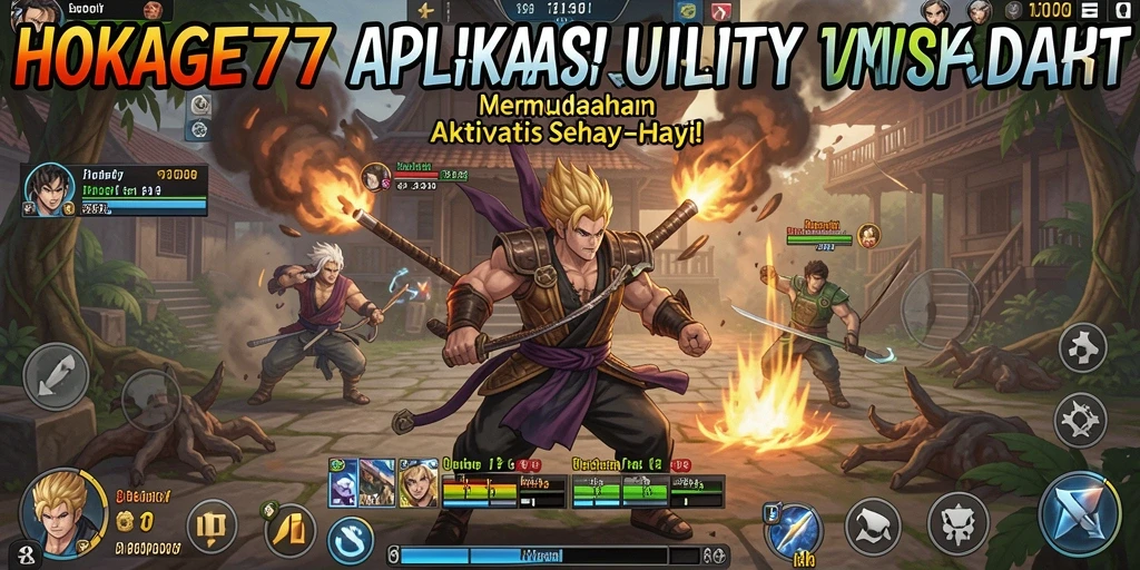 Tampilan antarmuka HOKAGE77 yang modern dan mudah digunakan.