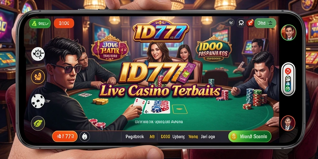 Gameplay Live Casino yang mendebarkan di ID777.