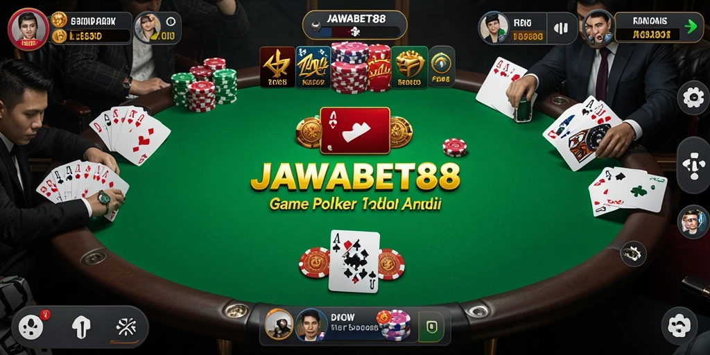 Tampilan utama gameplay JAWABET88 yang menegangkan dan menarik.