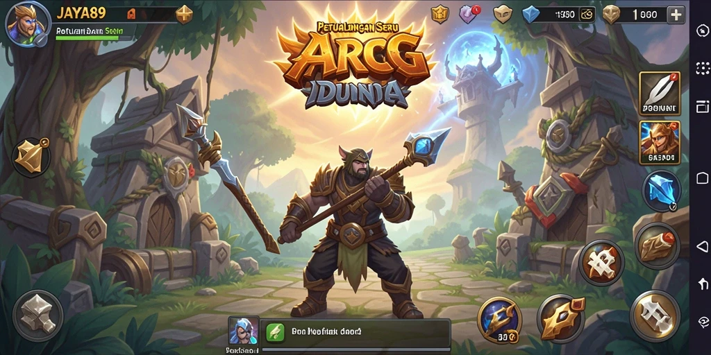 Gameplay seru dalam JAYA89 menunjukkan pertarungan epik di dunia fantasi.