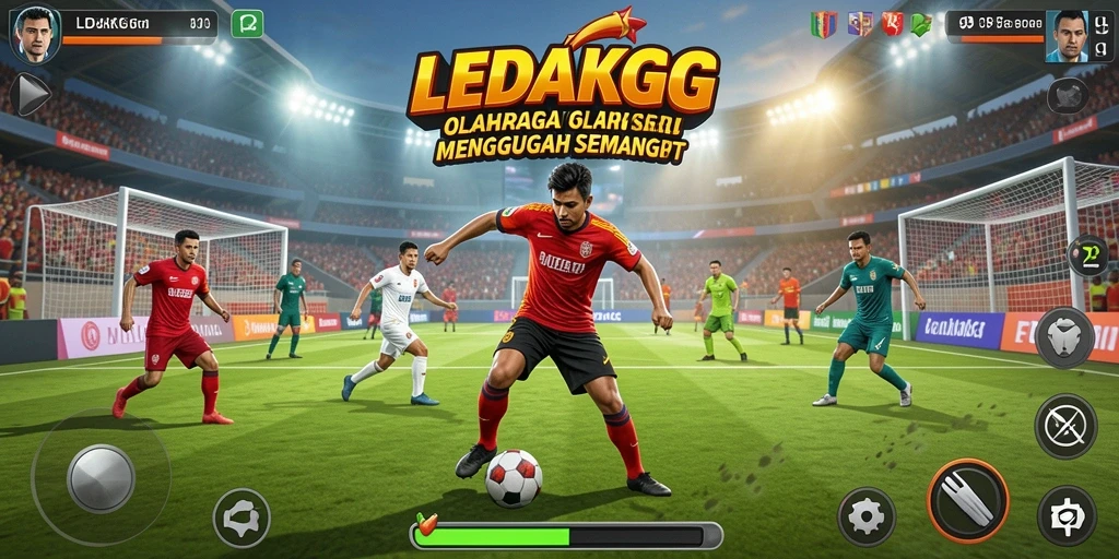 Tampilan seru dari gameplay <strong>LEDAKGG</strong> yang memukau.