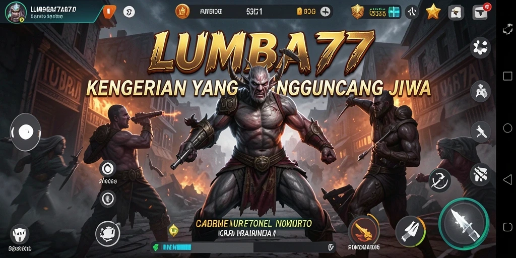 Screenshot LUMBA77 menampilkan momen menegangkan dalam suasana horor.