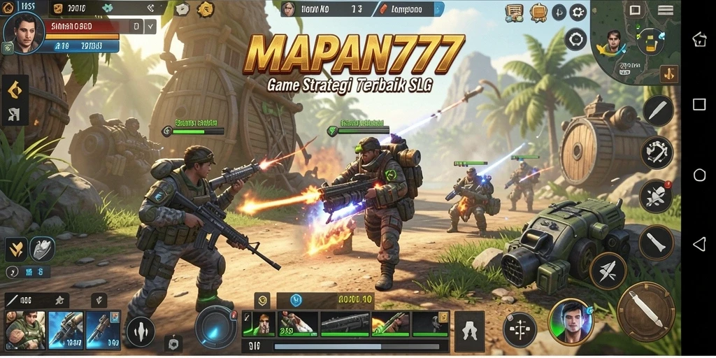 Tangkapan layar gameplay MAPAN777 yang mendebarkan dan strategis.