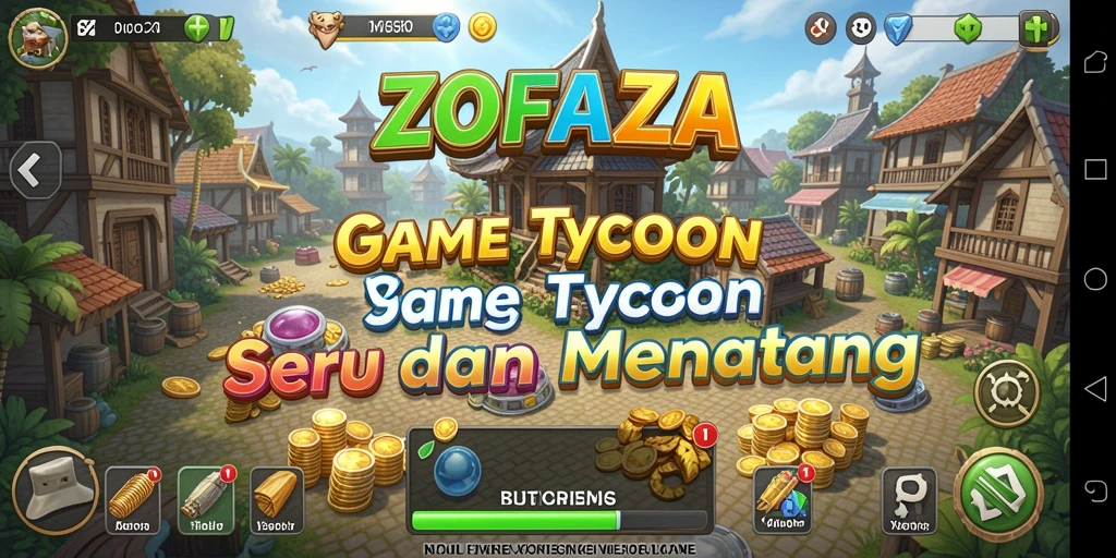 Menampilkan gameplay ZOFAZA yang menarik dan penuh strategi.